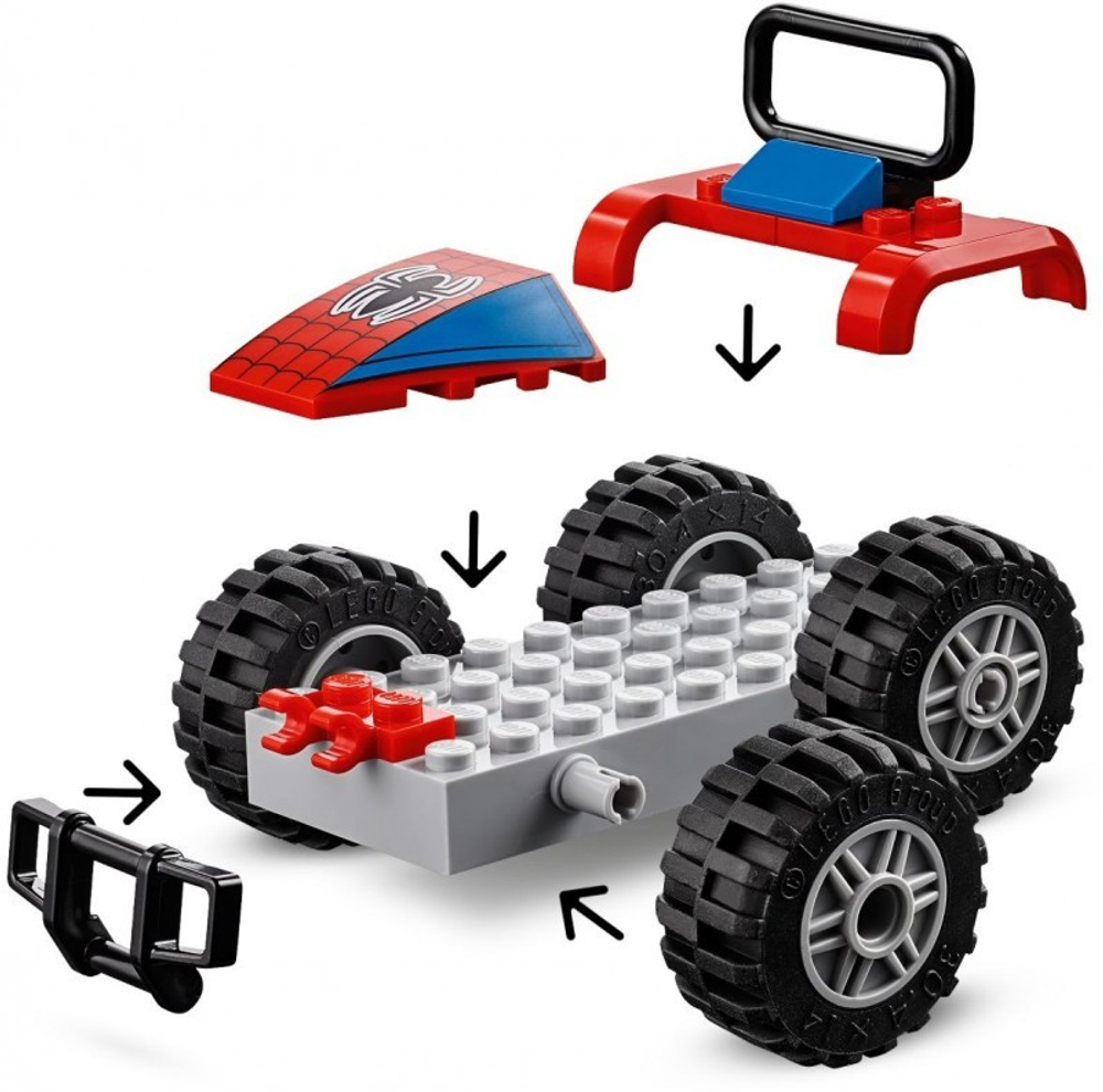LEGO Super Heroes: Человек-паук: Автомобильная погоня Человека-паука 76133 — Spider-Man Car Chase — Лего Супергерои Марвел