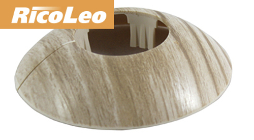 Розетта напольная ПВХ ГРЕЙС d32  2шт/уп 173 Дуб беленый