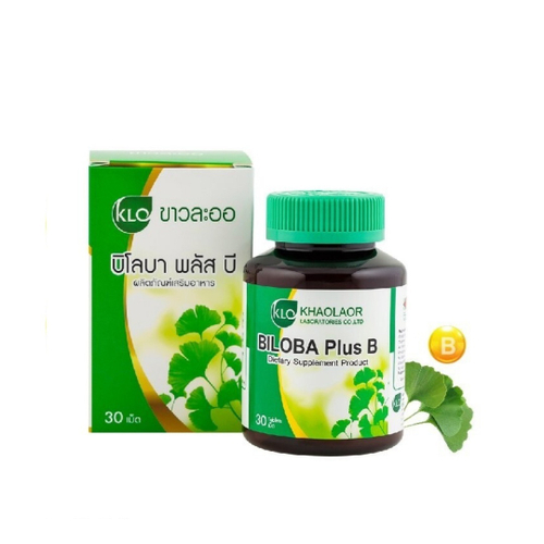 Витаминный комплекс Гинкго Билоба + Витамины группы B Biloba Plus B Khaolaor