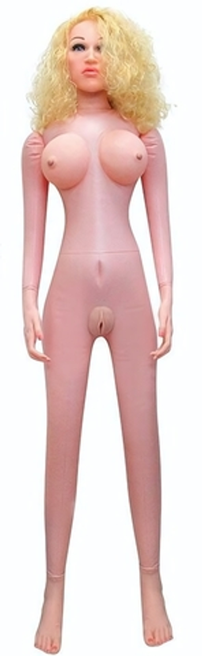 Секс-кукла с вибрацией Анжелика (Цвет: телесный)