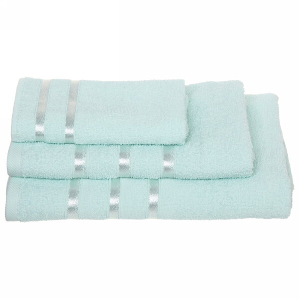 Полотенце махровое 50*90см «LUNA» цвет нежно-мятный 05000 плотность 360гр/м2