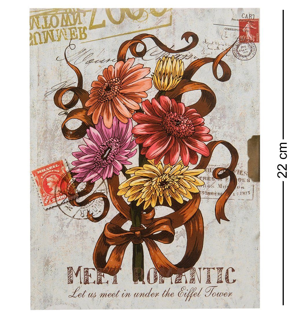 NB-22/1 Блокнот с ручкой «Цветочное очарование»