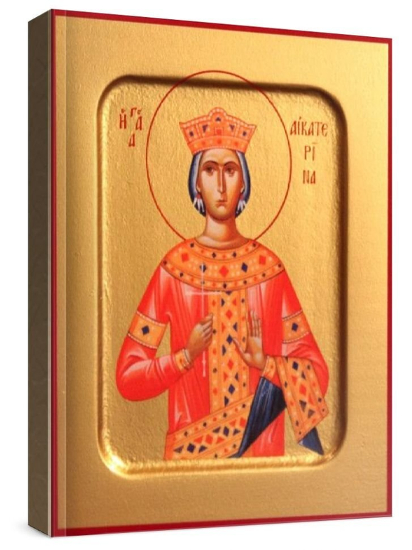 Екатерина (рукописная икона)