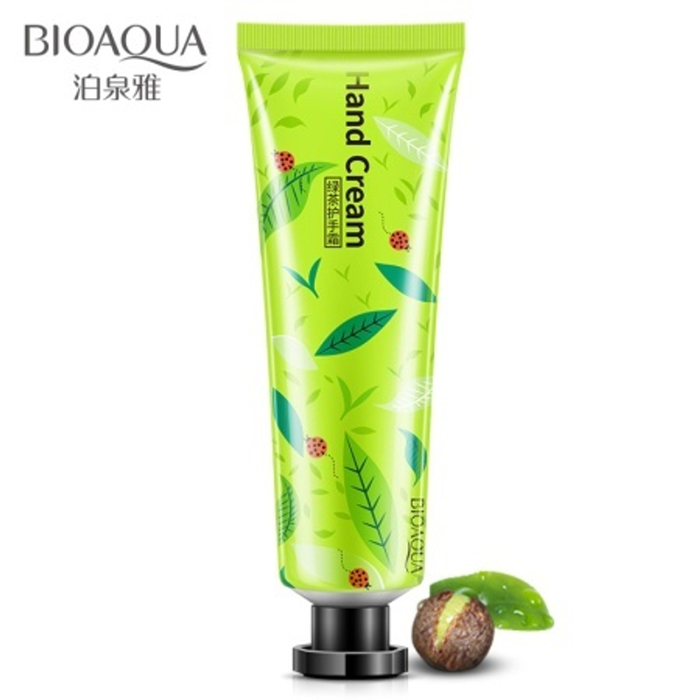 BIOAQUA Крем для рук Зелёный чай
