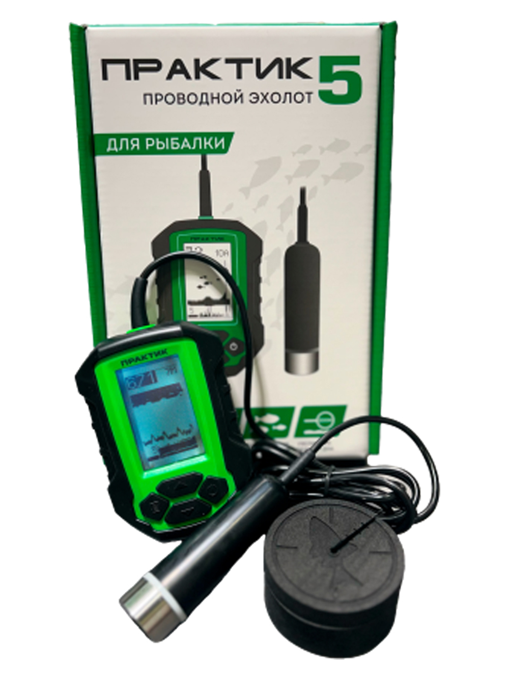 Эхолот Практик 5 (впаянный кабель)