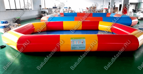 Надувной бассейн "Полосатик" 5*4*0.5 м