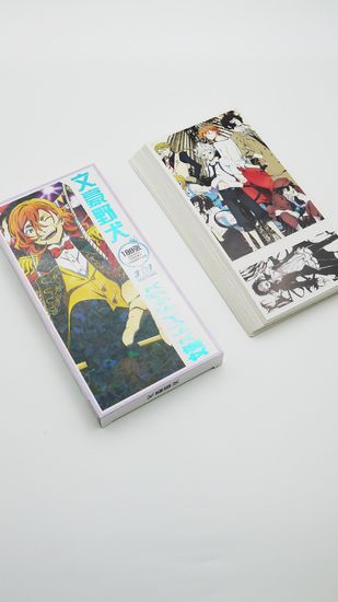 Набор открыток, карточек и наклеек "Великий из бродячих псов / Bungou Stray Dogs", 188 предметов