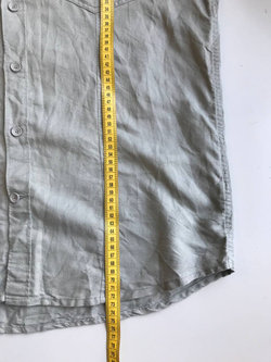 Рубашка Reserved базовая льняная, маркировка М, визуально на 46/48 размер