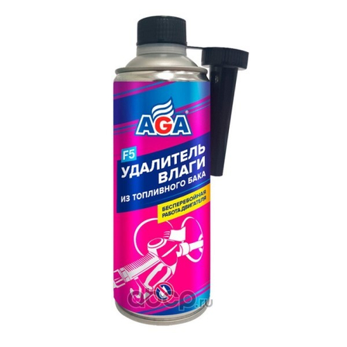 Присадка в топливо /бензин и дизель/ 335 мл (влаговытесняющая) (AGA)