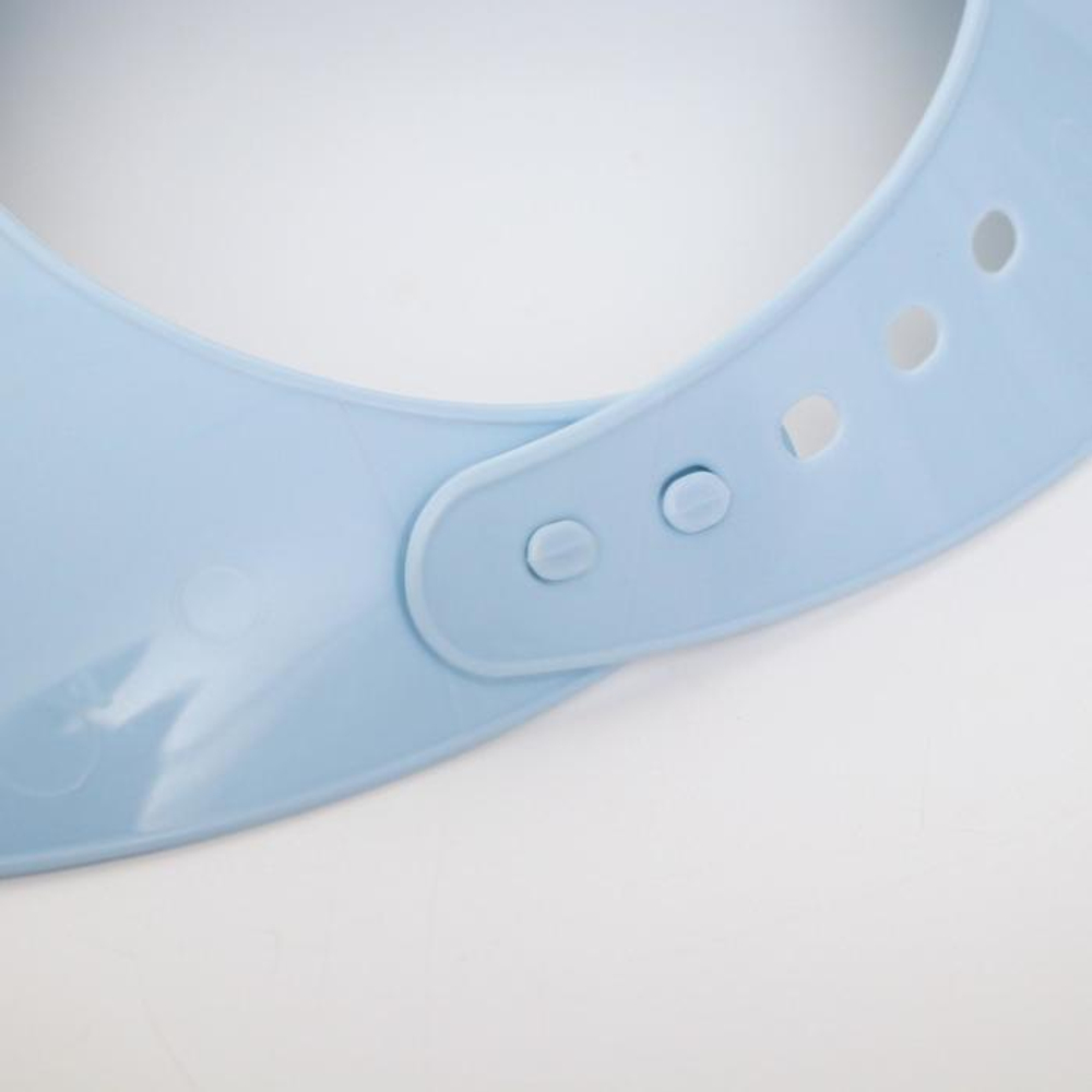 Нагрудник с карманом, пластиковый, цвет голубой 1361308