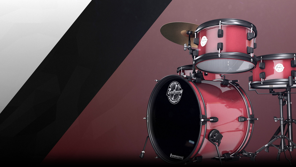 Барабанная установка Ludwig LC178X025 Pocket Kit Questlove
