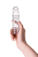 Прозрачная насадка на пенис TOYFA A-Toys с расширенной головкой - 15,3 см. (Цвет: прозрачный)