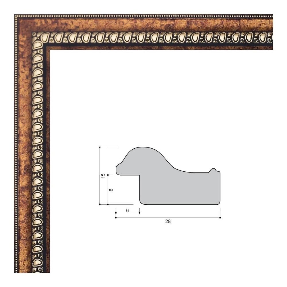 Багет интерьерный 16*13 10108-3 (140516)