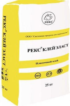 РЕКС Клей ЭЛАСТ серый