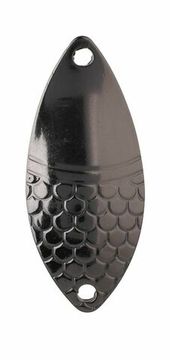 Блесна колеблющаяся MIKADO Alga (№3 цвет Черный никель)