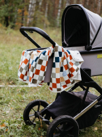 Двусторонний плед Mjölk Шахматы