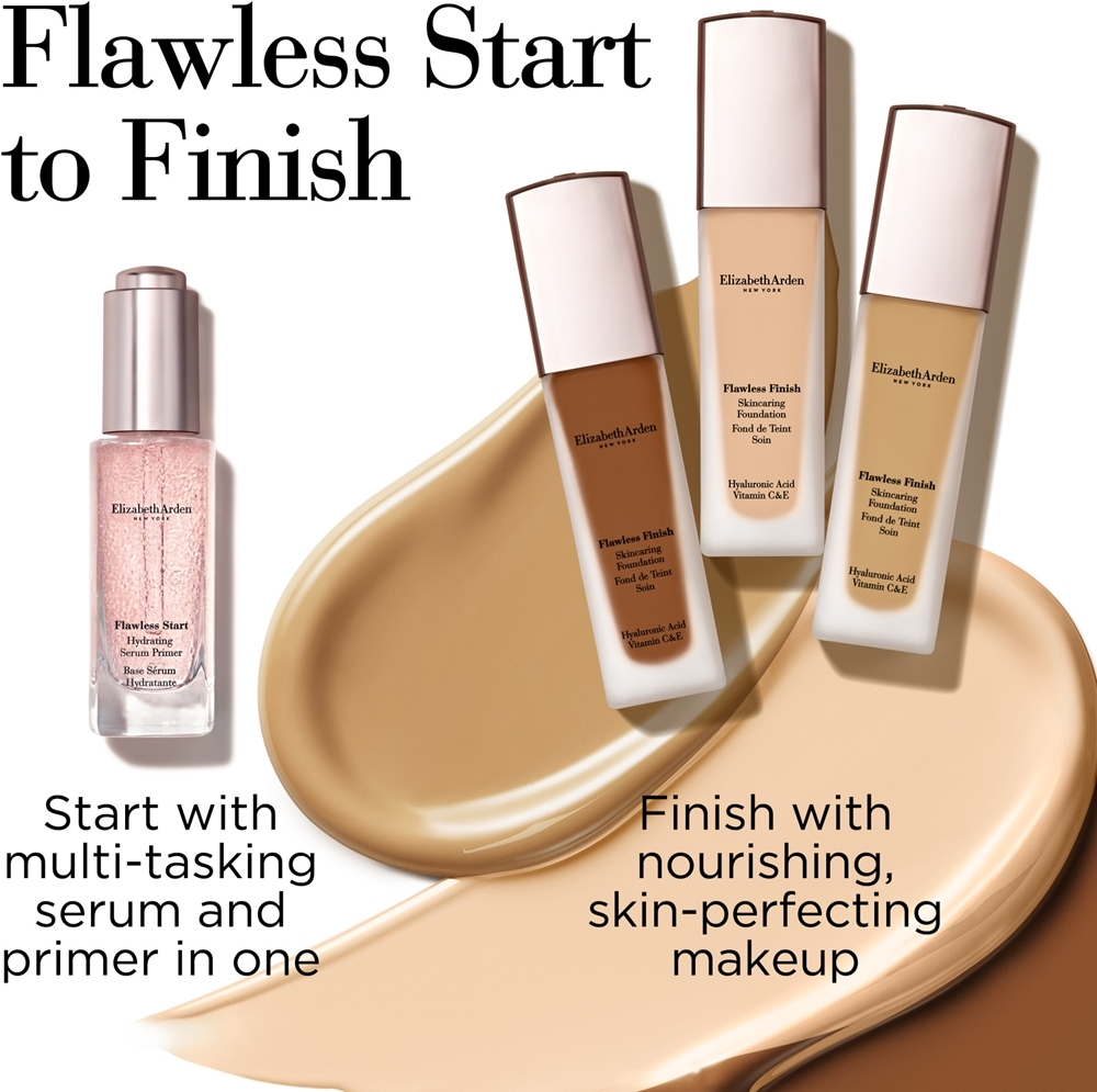 Elizabeth Arden Flawless Finish Skincaring Foundation - фонд "забота, 30 ml