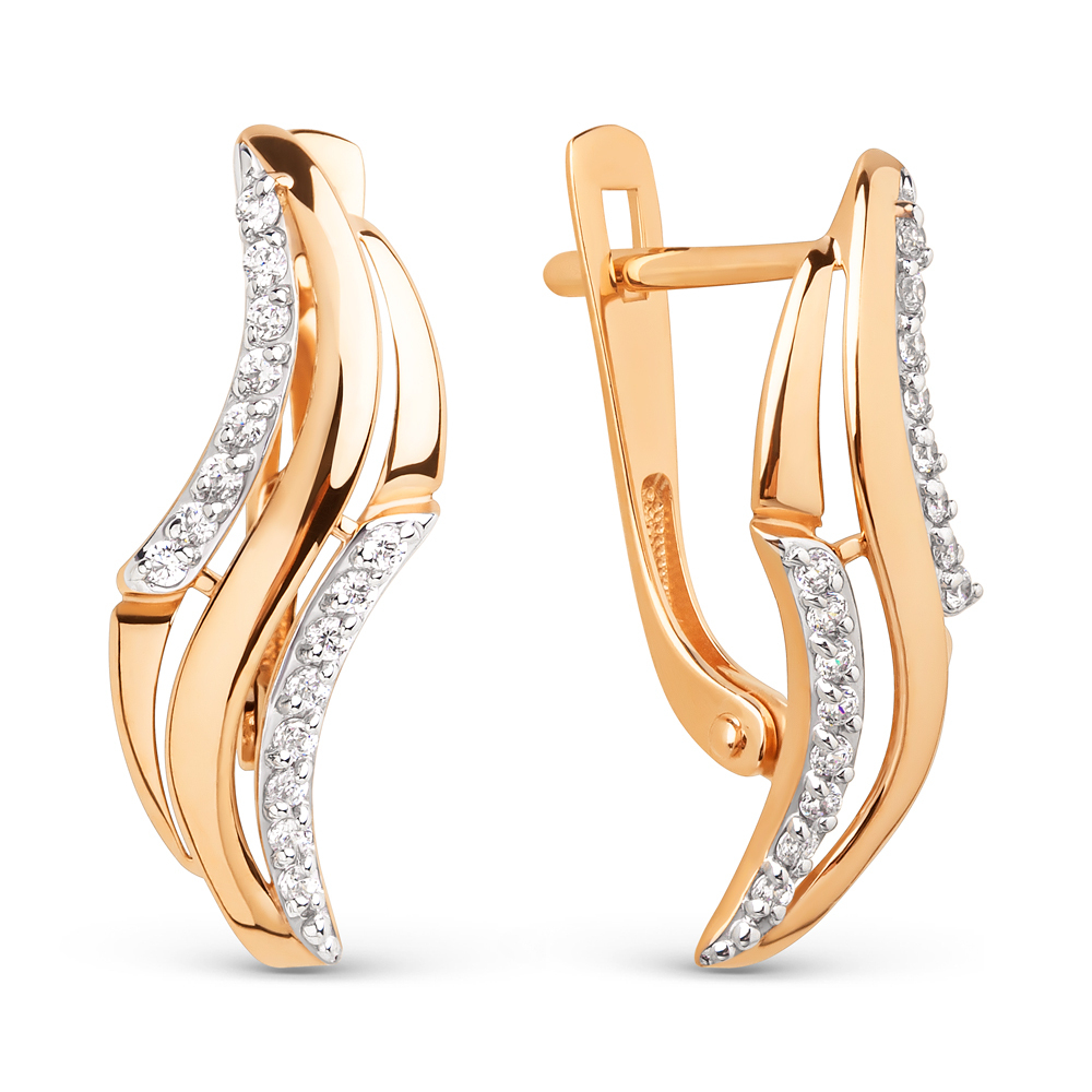 Серьги из золота 585 пробы