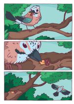 Комикс Желудёнок: большая прогулка