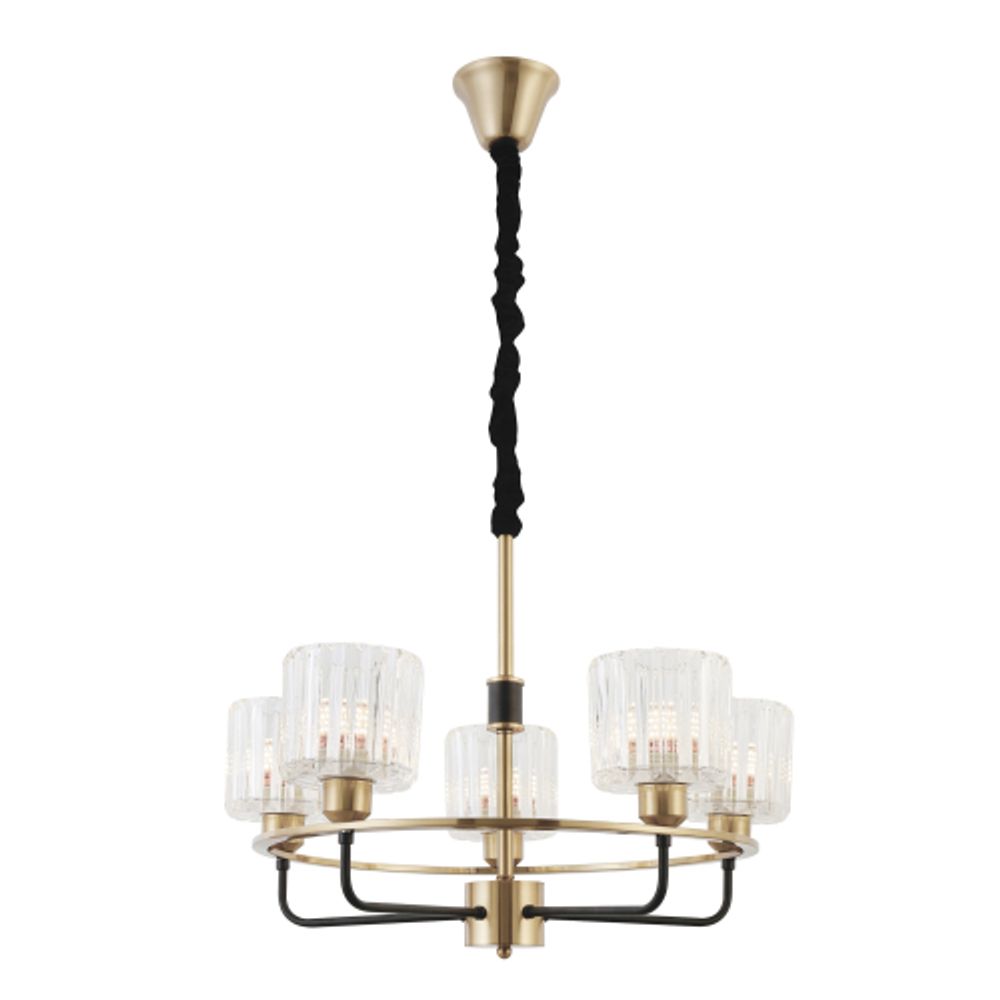 Люстра Rivoli   1026-205 5 х Е27 40 Вт хрусталь классика