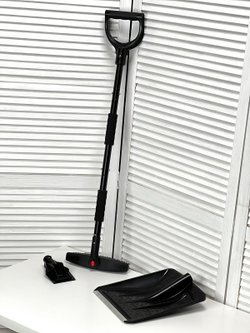 Щетка автомобильная для снега с скребком и лопатой, 3 в 1 (095520652-xD21)