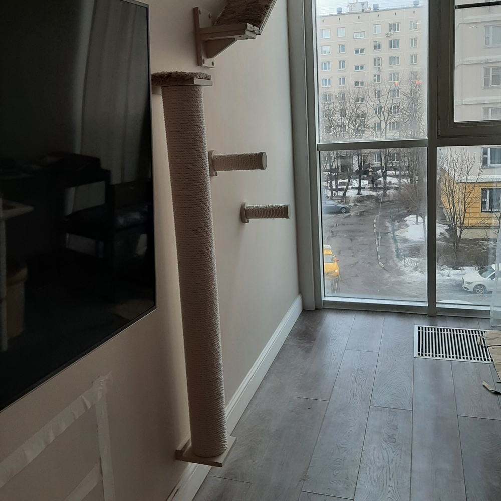 Колонна настенная