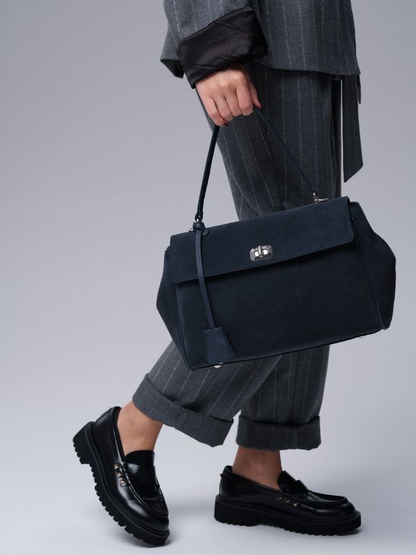 Замшевая сумка Nadi DBR 31356 синий