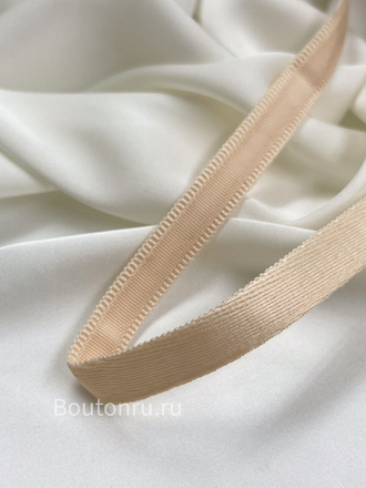Лента тоннельная бежевая 1см