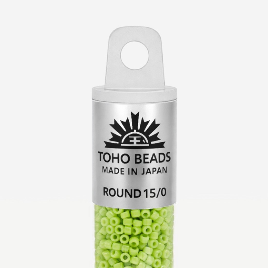 Японский бисер TOHO Round 15/0 (№44), непрозрачный глянцевый