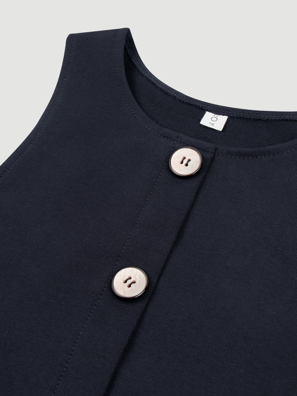 ПРЕДЗАКАЗ Сарафан с декоративной планкой Mjölk Синий