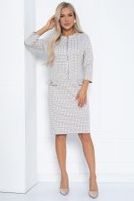 Платье Леди Мери (бежевое) П12559-19 LT Collection