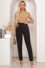 Брюки "Твой день" (черные) Б4877 LT Collection (Акция)