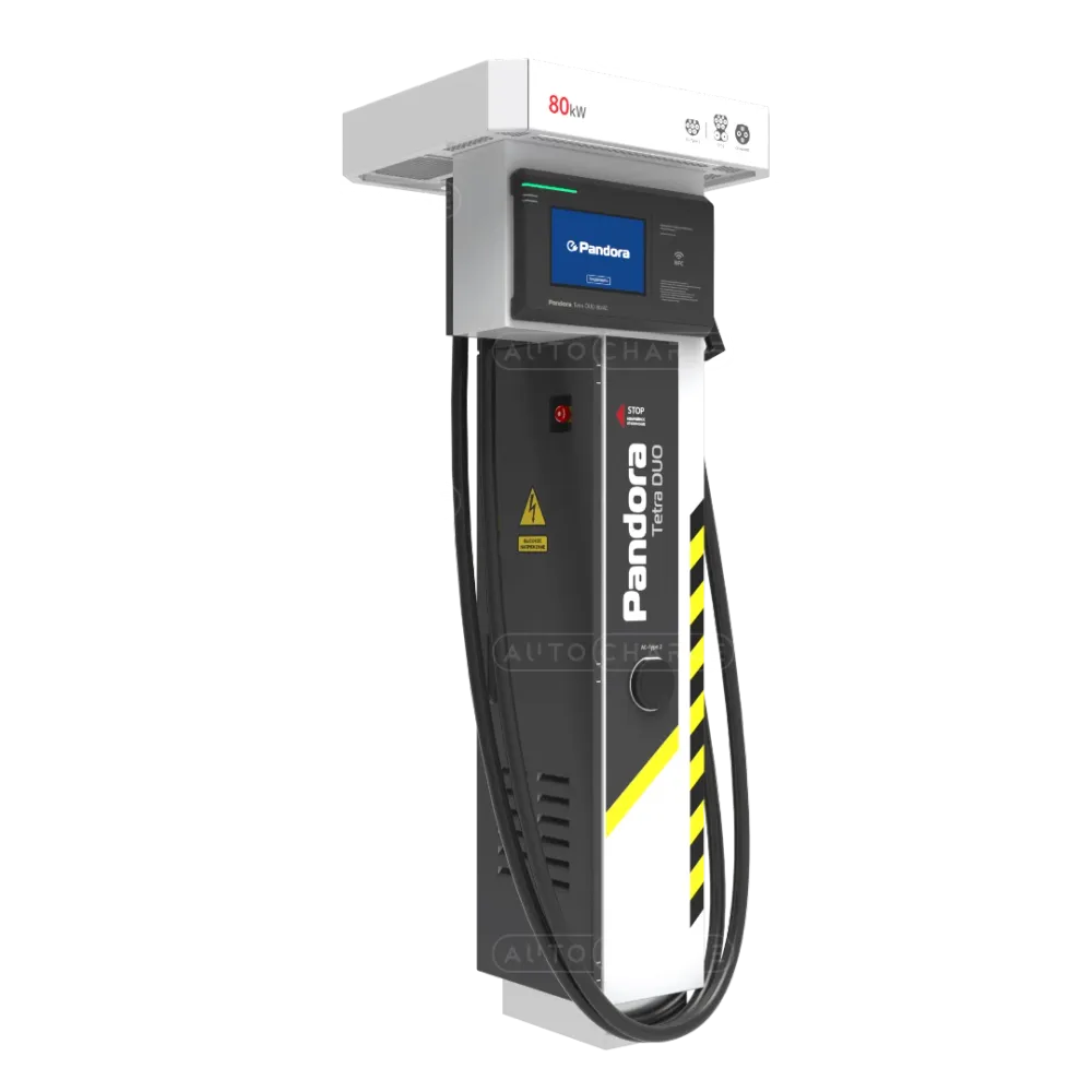 Зарядная станция Pandora Tetra DUO 80 CCS2 Combo2 + CHAdeMO - 2