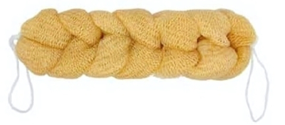 Мочалка косичка «Tressy» Бежевая 70 гр 1 шт