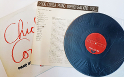 Винтажная виниловая пластинка LP Chick Corea Piano Improvisations Vol. 1 (Japan 1978)