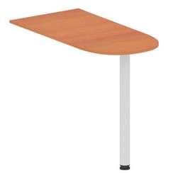 Брифинг-приставка к столам Континент СФ216 вишня оксфорд, 1000x500x750 мм