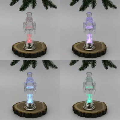 Сувенир с подсветкой «Волшебный солдатик» 4.5*5*14,5 см (работает от батареек LR44*3)