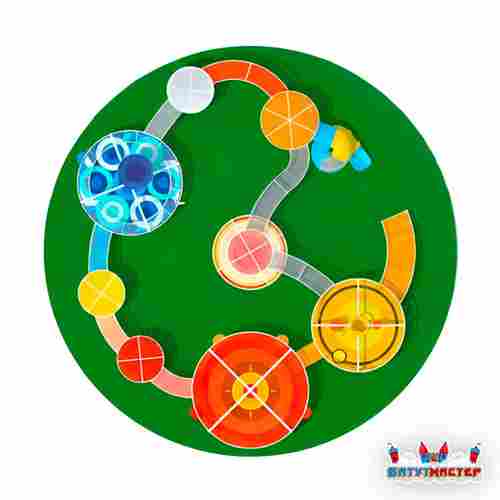 Канатная башня «Радужная Гавань», 25×25×10 м