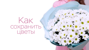Как сохранить букет цветов в вазе дольше?