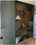 Рифленые стеновые панели из Сосны