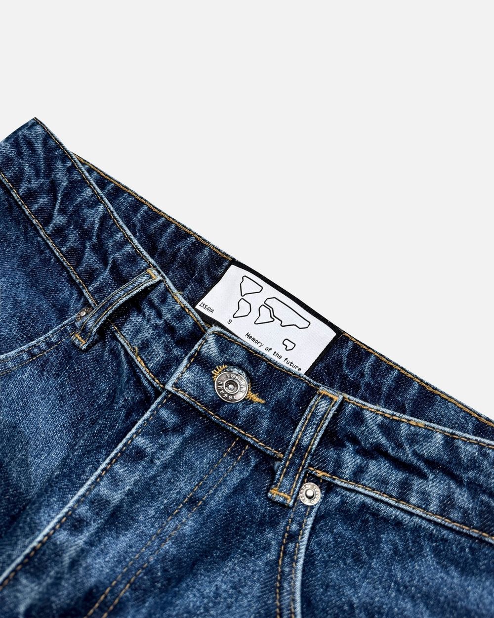 Джинсы Issaya Loose Fit Punk синие