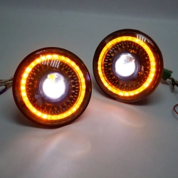 Фары Нива 4х4/Легенд в стиле Jeep Wrangler III