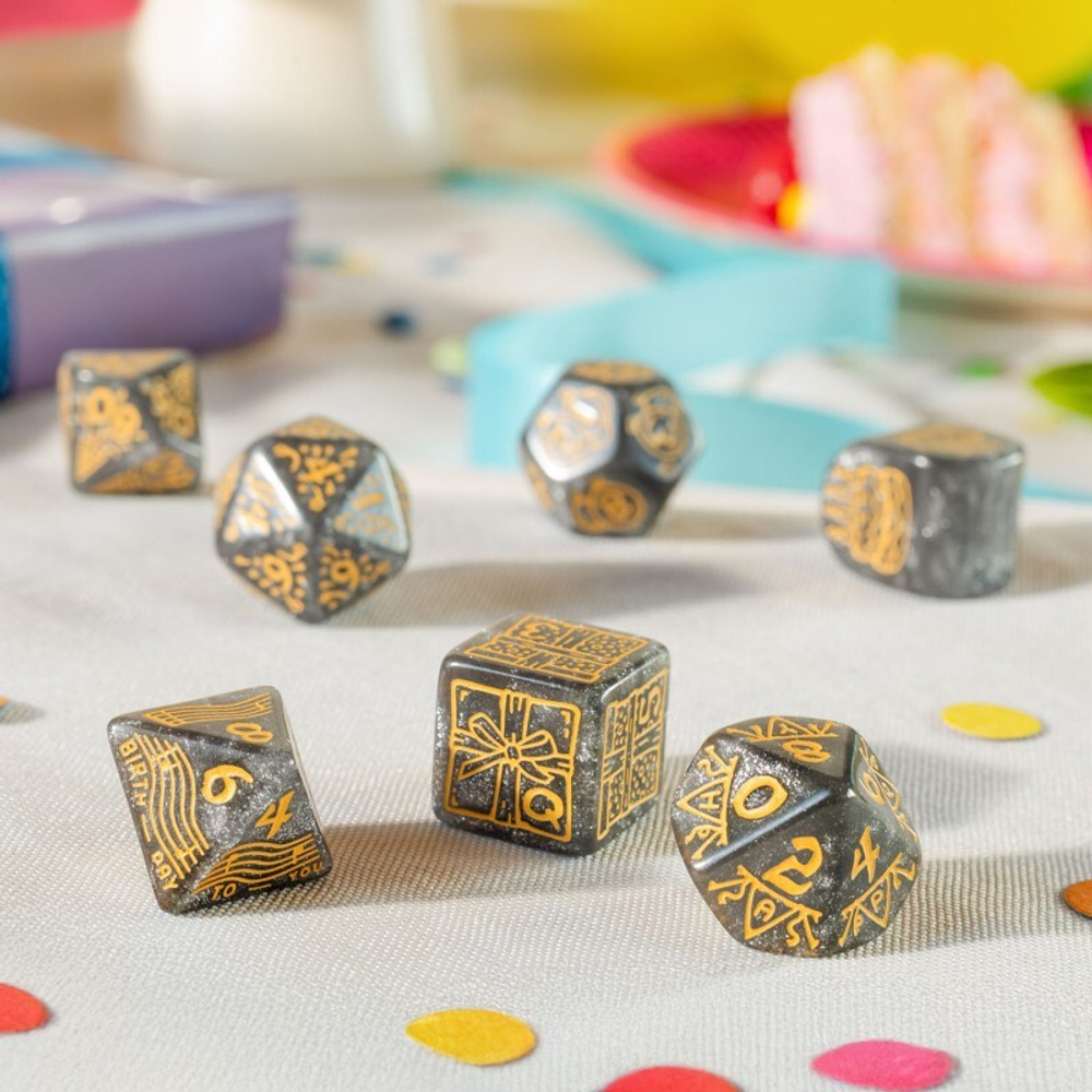 Happy Birthday Dice Set: Confetti