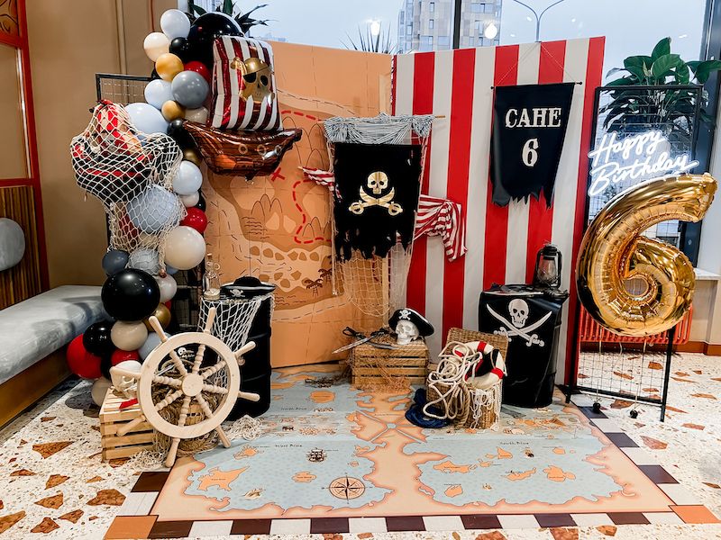 Пиратская вечеринка для Сани