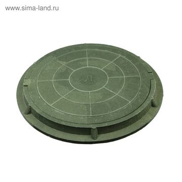 Люк полимерно-композитный высота 30 мм, нагр.3 т