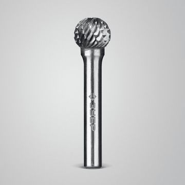 ЗУБР 12х11 мм, тип D (сфера), хв-к 6 мм, твердосплавная борфреза, ПРОФЕССИОНАЛ (28803-12-11)