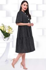 Платье Шантили (блэк) Brividi (Акция)