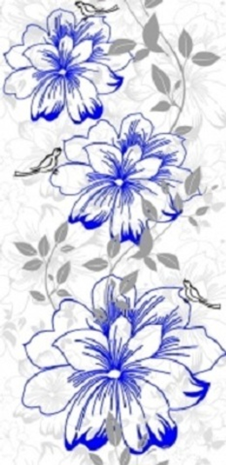 Панель СТАНДАРТ 25_Пион Синий №203