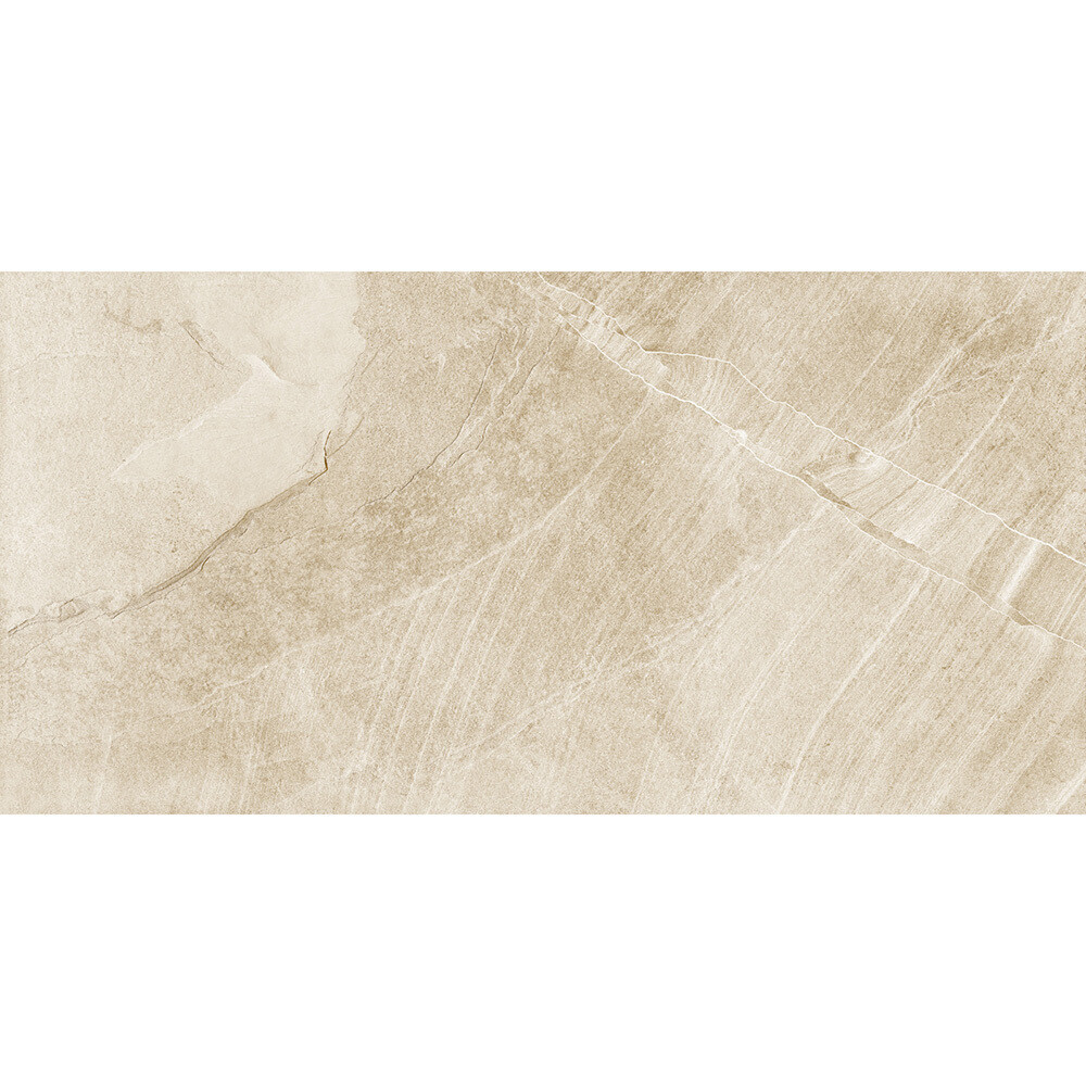 Керамогранит Delacora Rock бежевый карвинг 1200x600x9,5 мм (2 шт.=1,44 кв.м)