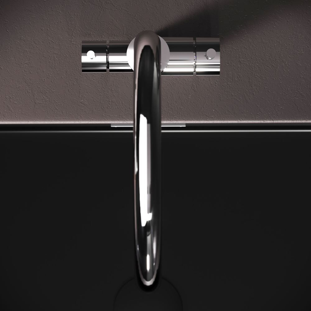 Смеситель для кухни с С-изливом с каналом для питьевой воды, хром AM.PM X-Joy S F85B07700